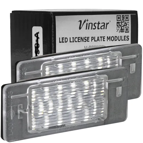 VINSTAR LED Kennzeichenbeleuchtung für OPEL Vectra C Caravan 2002-2008