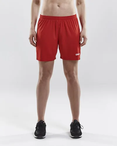 Craft Sporthose (Short) Squad Solid - ohne Innenshort, elastisches Material - rot Kinder