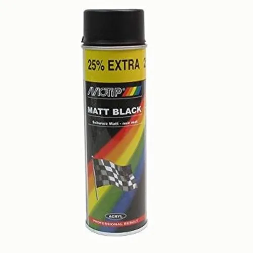 Motip Lack Rallye schwarz matt 500ml 04006