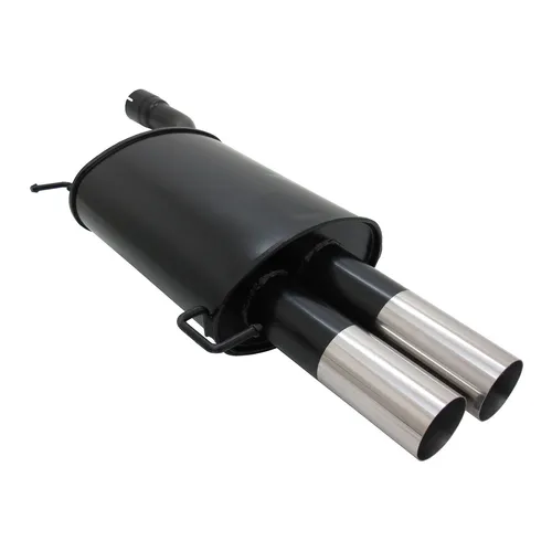 Novus Sportauspuff für BMW E60 2x76mm RL-Design Endschalldämpfer mit ABE