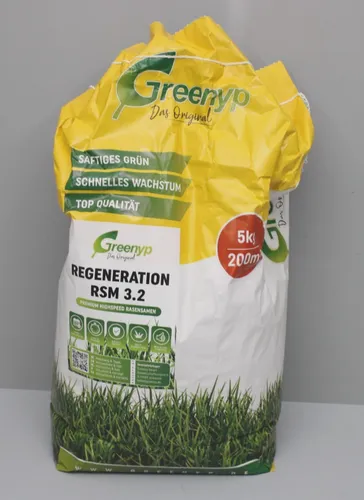 Greenyp Turbo Nachsaat RSM 3.2 Rasensamen 5kg in braun von Greenyp