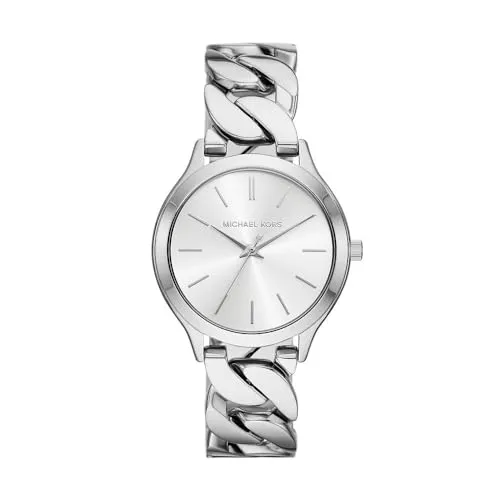 Michael Kors LADIESMETALS MK7474 Damenarmbanduhr - Armbanduhren für Damen mit elegantem Edelstahlgehäuse, rundem Design und robustem Mineralglas – der perfekte Begleiter für stilbewusste Frauen.