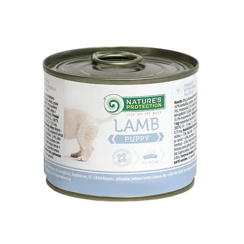 NATURE'S PROTECTION Puppy Lamb - Nassfutter für Welpen - 200 4771317245212