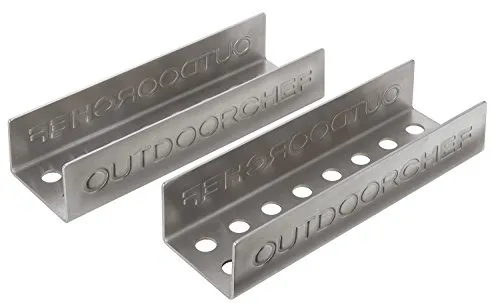 Outdoorchef Grillzubehör, Fisch Racks, silber, 10x3,8x18,5 cm, 18.212.04