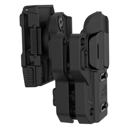 Universelles Polymer-Holster mit 360° verstellbarem Gürtelclip