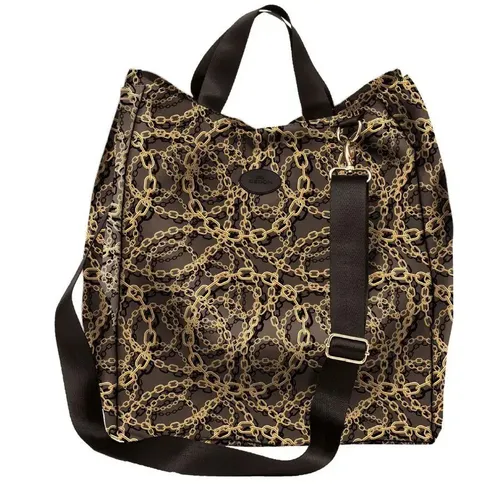 Easy Shopperbag Collier - Umhängetasche aus robustem Polyester, mit verstellbarem Schulterriemen und Reißverschluss-Innenfach für optimale Sicherheit und Komfort beim Einkaufen.