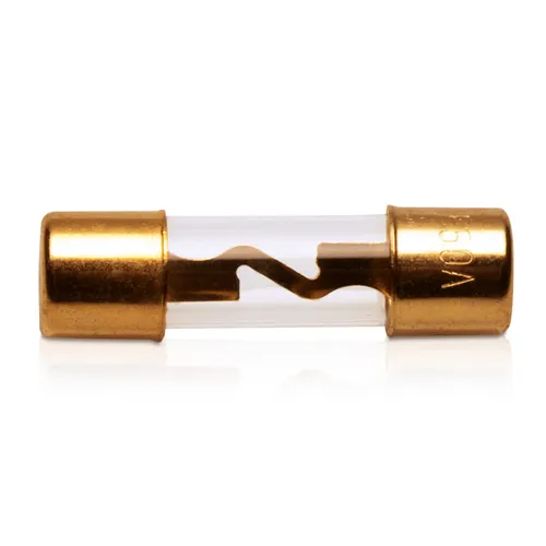 Sinuslive SG-50-1 50A AGU Glassicherung vergoldet - KFZ Carhifi Auto Sicherung