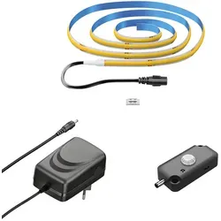 ledscom.de COB-LED Streifen JOR, 100.0cm, flach, warmweiß, 10,72W, 1079lm, inkl. Bewegungssensor