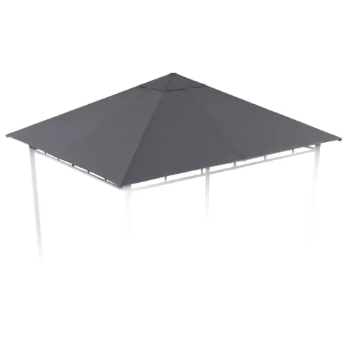 Sekey Ersatzdach Pavillon 3x3 Wasserdicht mit Belüftung