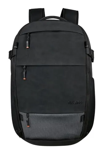 American Tourister Pacepro Laptop Rucksack 17.3 Zoll - Laptop-Rucksack mit organisierter Innenausstattung, erweiterbarem Fach und Smart Sleeve für komfortables Reisen. Regenschutz und reflektierende Details sorgen für Sicherheit und Sichtbarkeit.