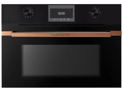 Küppersbusch CBM 6330.0 SE7 K-Series. 3 Compact Backofen mit Mikrowelle Schwarz/Copper