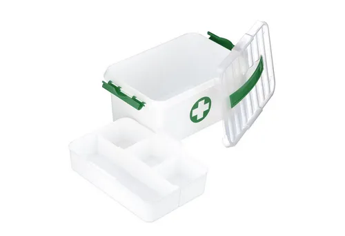relaxdays Erste-Hilfe-Koffer Medizinbox aus Kunststoff von Relaxdays