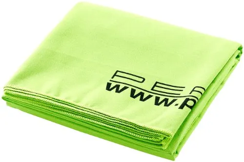 PEARL Microfaser Handtuch: Extra-saugfähiges Mikrofaser-Badetuch, 180 x 90 cm, grün (Sporthandtuch, Mikrofasertuch, Schwimm)