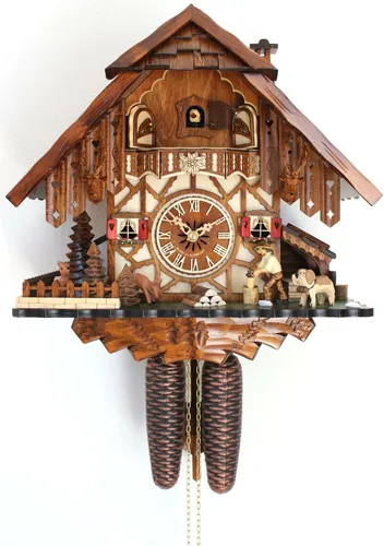 Kuckucksuhr im Schwarzwald hergestellt