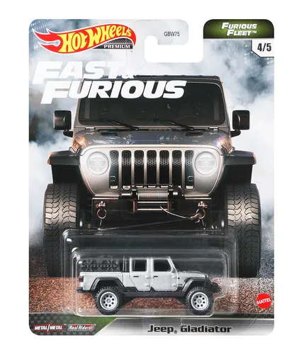 Jeep Gladiator Furious Fleet Fast & Furious 1:64 Hot Wheels GRK52 GBW75