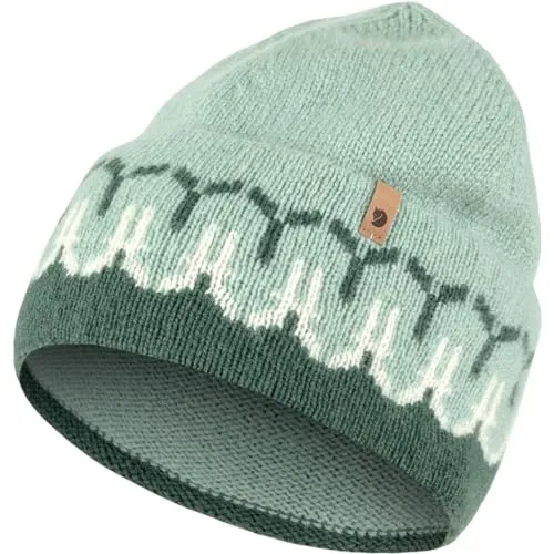Fjällräven Övik Path Knit Beanie Deep Patina-Misty Green von Fjällräven