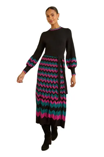 Love & Roses Midikleid Love & Roses Strick-Minikleid, Petite (1-tlg)