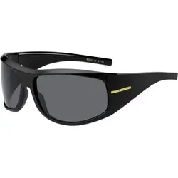 Hugo Boss BOSS 1653/S 807 BLACK Damen Sonnenbrillen - Elegante Sonnenbrille in Schwarz, polarisiert für optimale Sicht beim Autofahren. Ideal für runde Gesichtsformen und jeden Anlass. Inklusive Putztuch und Etui.