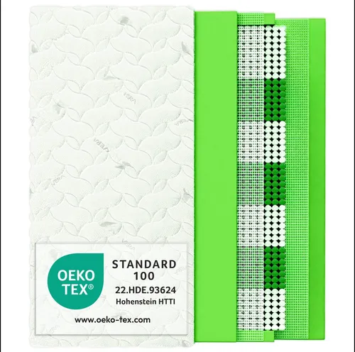 Matratzen Perfekt Taschenfederkernmatratze München 90x200 & 140x200 - Hochwertige Taschenfederkernmatratze mit 1000 Federn und 23 cm Höhe für optimalen Schlafkomfort. Allergikerfreundlicher Aloe Vera Bezug, waschbar bis 60°C, geeignet für alle Schlafpositionen.