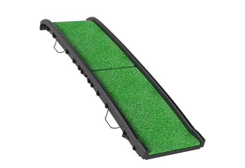 Novzep Hunderampe Hunderampe klappbar Hundetreppe rutschfest Einstiegshilfe (1-St), für Tiere bis 90 kg 155x38,5x15,5 cm