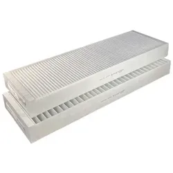 Vaillant Recovair 260/360 F7+G4 Filter Set - Höchste Filtereffizienz - Ersatzfilterset für Vaillant Recovair VAR 260/360 mit Filterklasse F7+G4. Bietet überlegenen Schutz vor Smogpartikeln dank ePM1 70% und langlebigem, robustem Material.