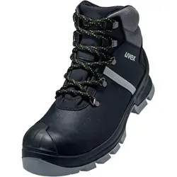 Uvex 2 Construction 6510242 Sicherheitsstiefel S3 - Größe 42 - Moderne S3 Sicherheitsstiefel mit wasserabweisendem Leder und durchtrittshemmender Stahlzwischensohle für optimalen Schutz bei der Arbeit. Ideal für Baustellen und industrielle Anwendungen.