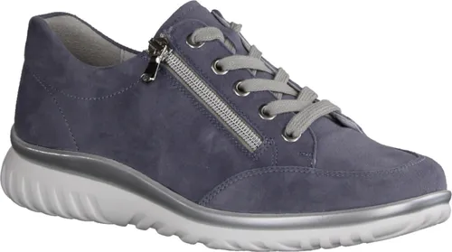 Semler Lena Damen Sneaker Blau (Sky 076) 38 EU - Damen-Sneaker aus hochwertigem Echtleder, bequem und stilvoll für jeden Anlass.