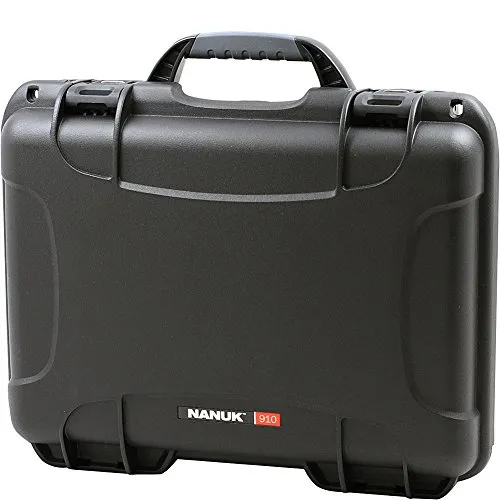 NANUK 910 Wasserdichter Hartschalenkoffer leer - Schwarz von NANUK