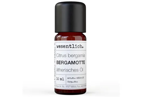 wesentlich. Duftöl Bergamotte 10ml - ätherisches Öl