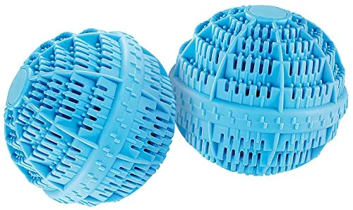 Rosenstein & Söhne Waschkugel: Keramik-Wäscheball mit 80 Mineralstoffen 2er-Set (Waschbälle, Wäschekugel, Waschmaschinen)