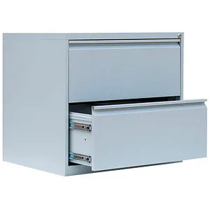 Steelboxx Hängeregisterschrank mit 2 Schüben – 70x76x62 cm, grau