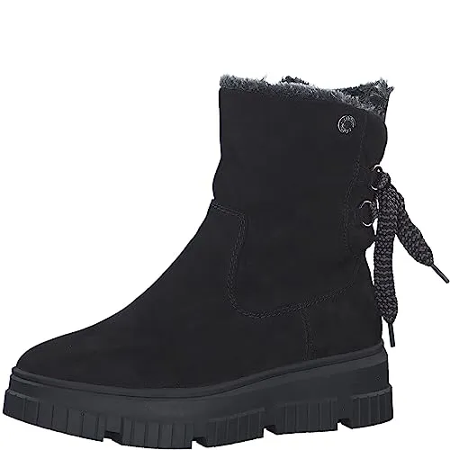 s.Oliver Damen Winterstiefel Gefüttert Vegan Schwarz, 37 EU von s.Oliver