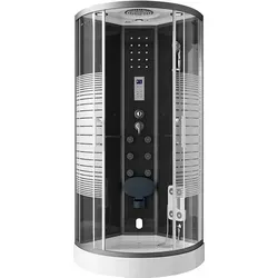 Home Deluxe Dampfdusche BLACK PEARL