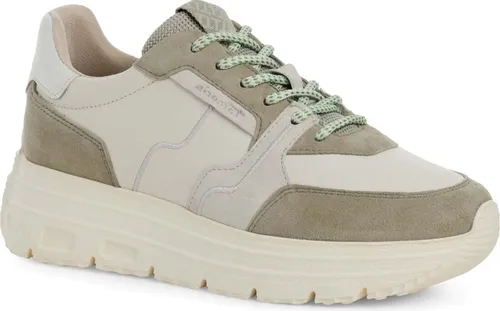 Tamaris Schnürer Damen sportlich grün, EU 39 - Damen-Sneaker mit innovativen COMFORT-Lining und TOUCH-IT Technologien für maximalen Tragekomfort. Die herausnehmbare Sohle und flache Sohle bieten perfekten Halt und sind ideal für jeden Anlass.