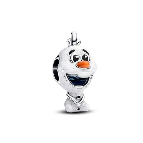 Pandora Bead Silber Charm Disney Die Eiskönigin Olaf in silber von Pandora