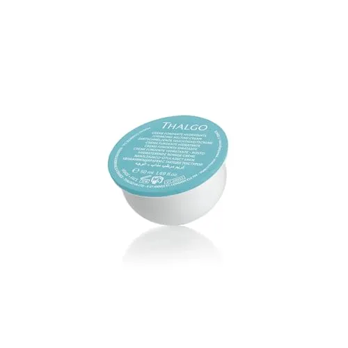Refill Kühlendes Feuchtigkeitsfluid, 50 ml - Thalgo Source Marine - Tagespflege mit 24 Stunden Wirkung, revitalisierend und erfrischend für die Haut. Angereichert mit marinem Wasser und Algen für optimale Feuchtigkeit und Schutz.