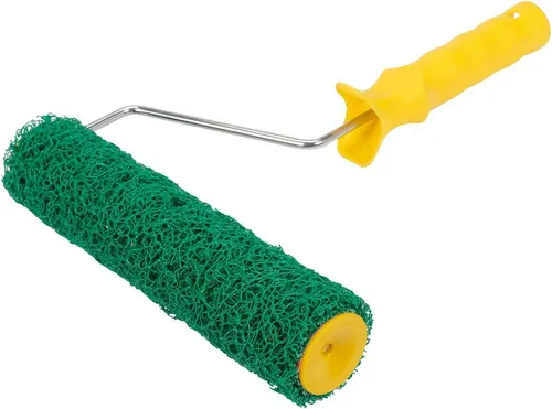 Toya Vorel Beschichtungsroller für Spachtelmasse, Breite: 230 mm, spezielle Walze aus PVC-Fasern, Griff m (5.50 cm) (09445)