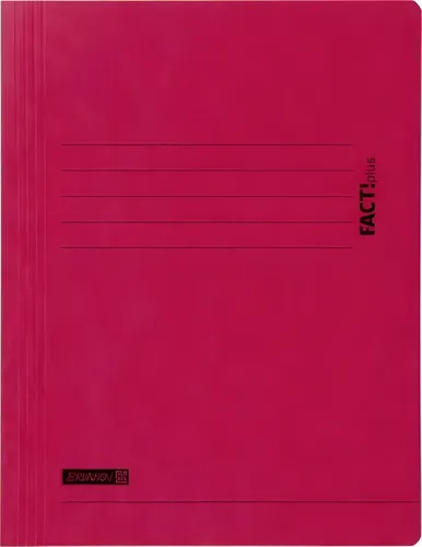 BRUNNEN Organisationsmappe BRUNNEN Sammelmappe A4 FACT! rot 102015320