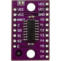 Multiplexer 8 Kanal 74HC4051 Analog Modul von MakerMind