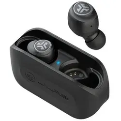 JLab Go Air - True Wireless In-Ear Kopfhörer, Bluetooth, Schwarz mit USB Ladebox