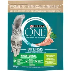 Produktbild Purina One Cat Indoor Truthahn Katzenfutter 800 g