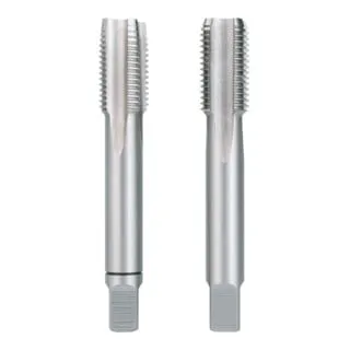 RUKO Handgewindebohrer MF DIN 2181 HSS - Handgewindebohrer für Durchgangs- und Sacklochgewinde, geeignet für unlegierte Stähle bis 800 N/mm². Ideal für präzise Gewindeschneidarbeiten.