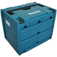 makita MAKSTOR 4.5 - Werkzeugkoffer mit Schubladen, ideal zur Aufbewahrung und Sortierung von Kleinteilen, kompatibel mit MAKPAC-Systemkoffern