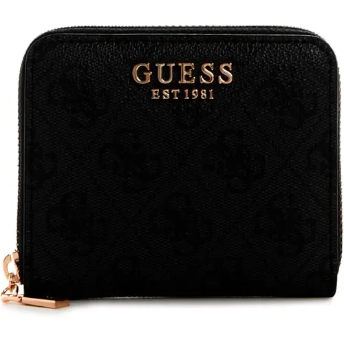 GUESS Porta Monete Da Donna Coal Logo Art.SWSG85 in schwarz von GUESS