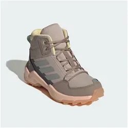 adidas Terrex Kid's Ax4R Mid Wanderschuhe EU 35 - Braun - Vielseitige Wanderschuhe mit Traxion-Sohle für optimalen Halt auf Trails. Ideal für kleine Abenteurer, die die Natur erkunden möchten. Jetzt bei Bergfreunde.de entdecken!