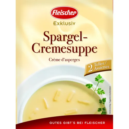 Spargel-Cremesuppe 15 x 50g - Fleischer (2,67 EUR/l)