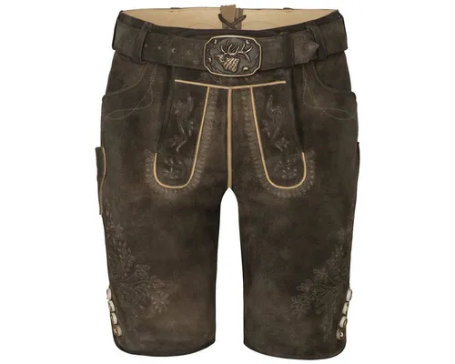 Spieth & Wensky Trachtenlederhose Eggenfeld Herren (1-tlg) Trachtenlederhose, Trachtenhose, Bayerische Lederhose, Oktoberfest