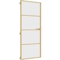 vidaXL Innentür Schlank Golden 83x201,5 cm