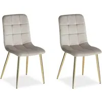 Küchen- und Esszimmerstühle Gold von Homestyle4u