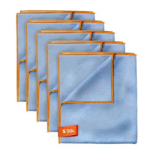5x ADBL Mikrofasertuch Dodger Mehrzweck Mikrofaser Reinigungstuch 300GSM 50x60